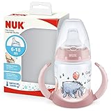 NUK First Choice+ Trinklernflasche | 6–18 Monate | 150 ml | Temperature Control Anzeige |...