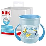 NUK Mini Magic Cup Trinklernbecher | auslaufsicherer 360°-Trinkrand | ab 6 Monaten | praktische...