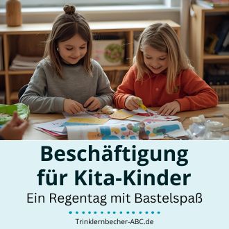 Beschäftigung für Kita-Kinder - Ein Regentag zum Bastelspaß