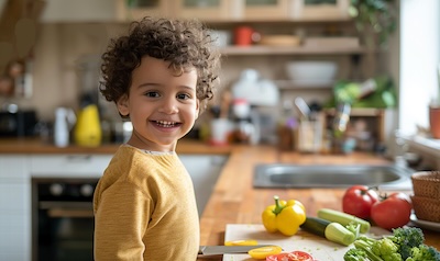 kindermesser richtig halten krallengriff kinder